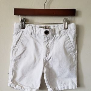 Zara boys all white beach shorts
